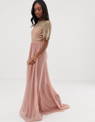 virgos lounge pink dress