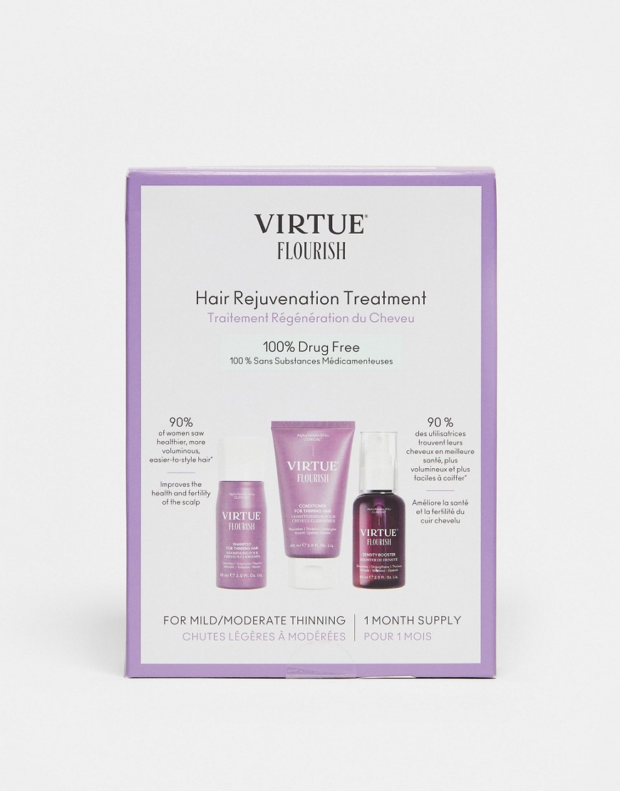Virtue Hair Rejuvenation Treatment Kit-no Color In White