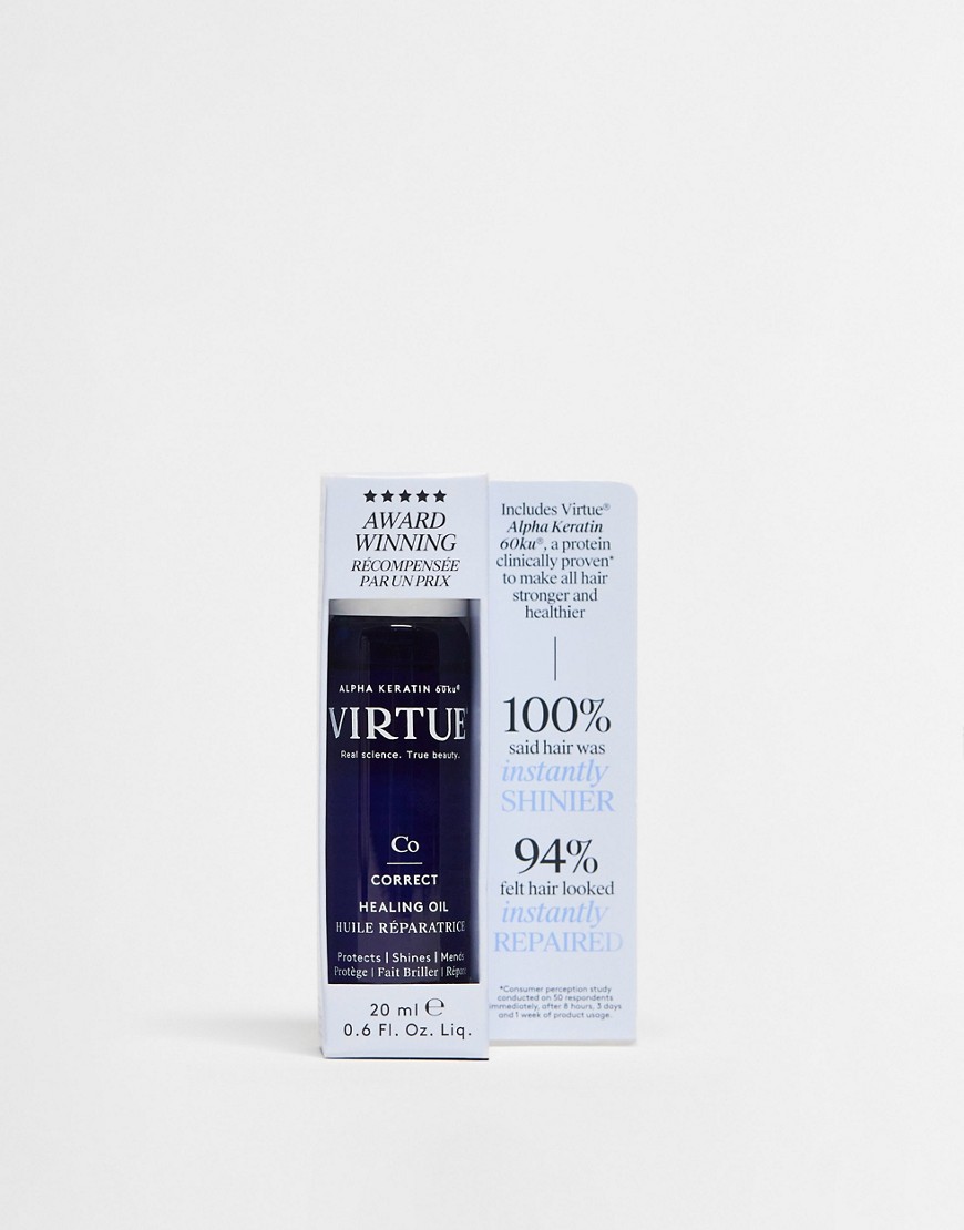 Virtue Healing Oil 20ml-no Color In Blue