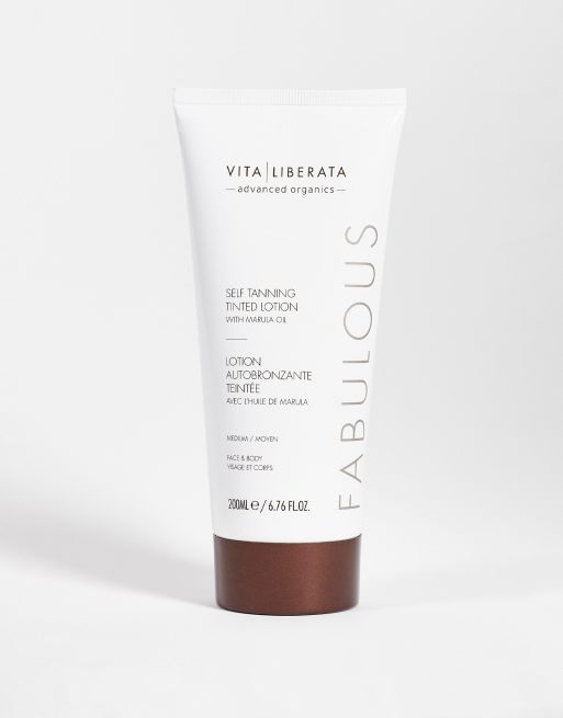 Vita Liberata fabulous self tanning tinted lotion medium with marula ...