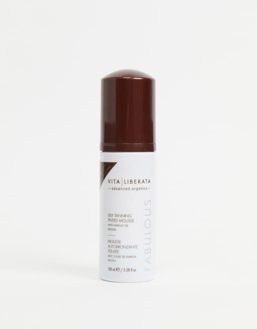 Vita Liberata – Fabulous Self Tanning Tinted Mousse – Brun utan sol-mousse i Medium 100ml