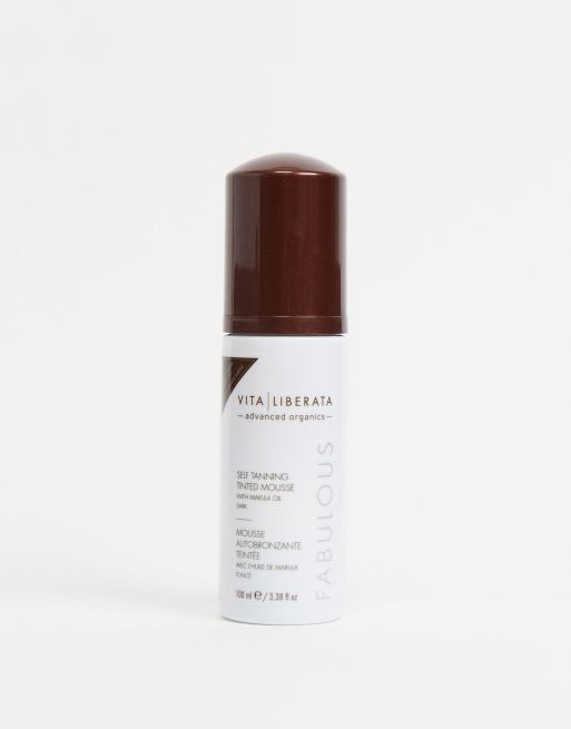 Vita Liberata Fabulous Self Tanning Tinted Mousse Dark 100ml