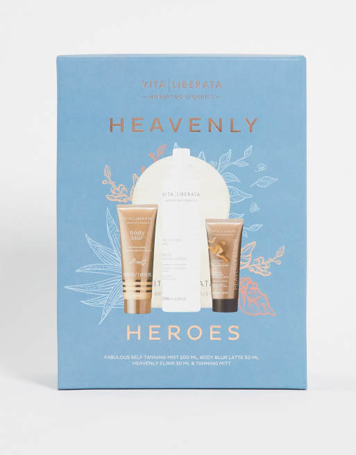 Vita Liberata – Heavenly Heroes Set – Set med brun utan sol-produkter 