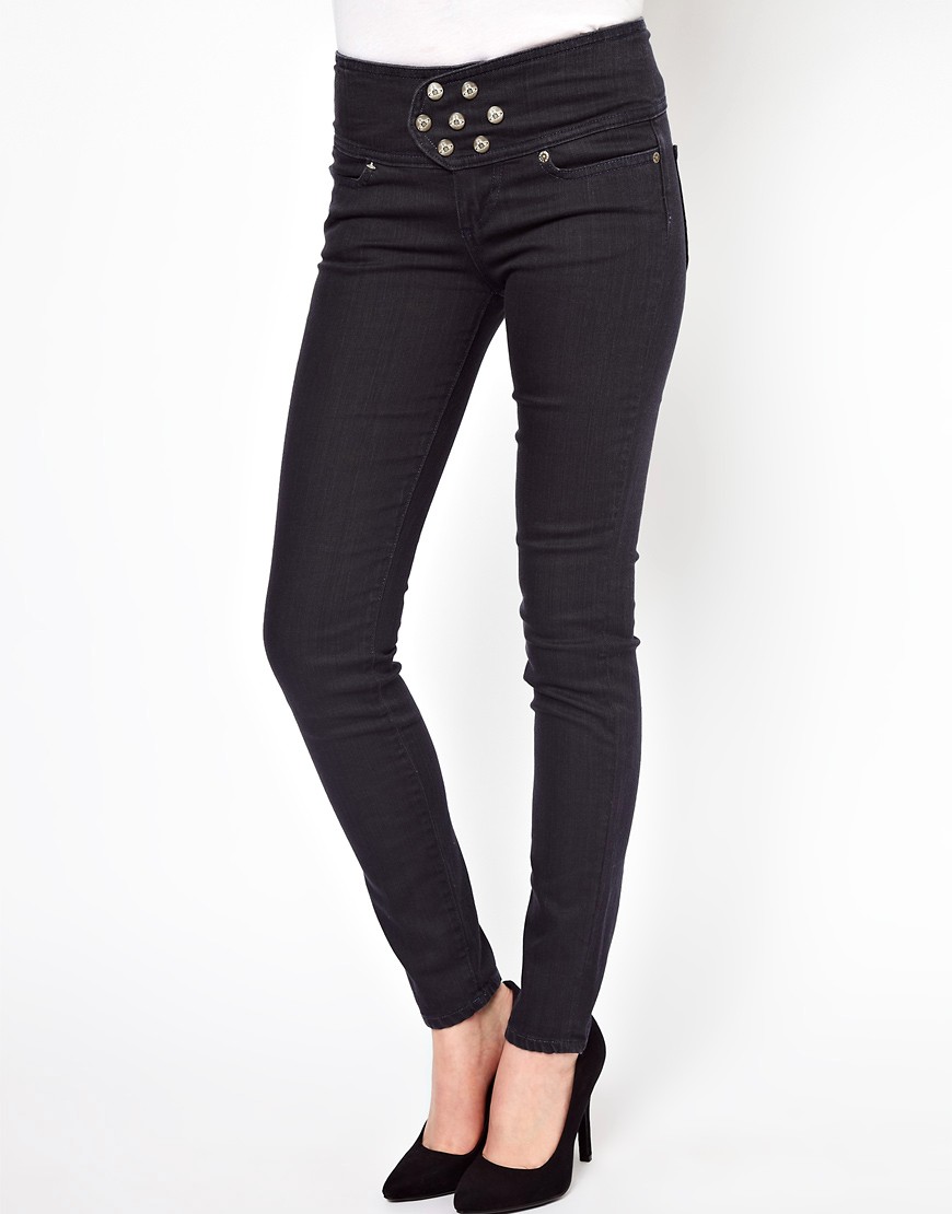 Vivienne Westwood Anglomania For Lee - Clone - Jeans grigio elegante