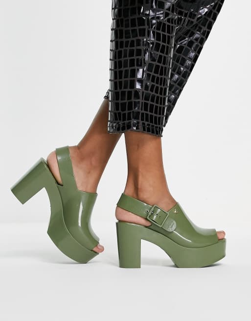 Slingback hot sale mule heel