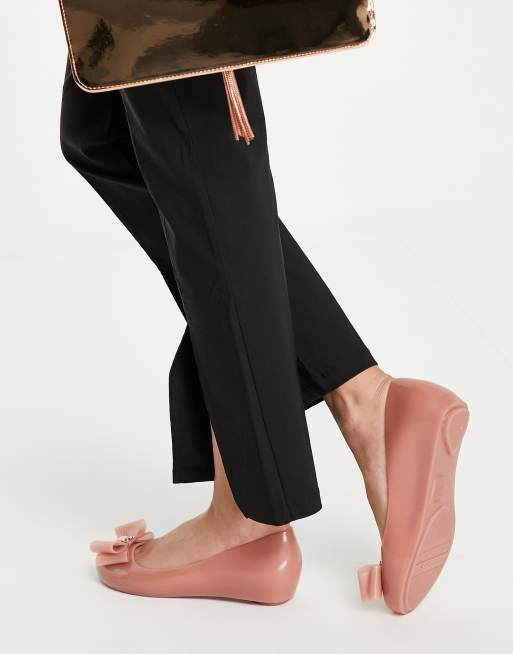 Vivienne Westwood by Melissa ultragirl orb flat shoes in blush