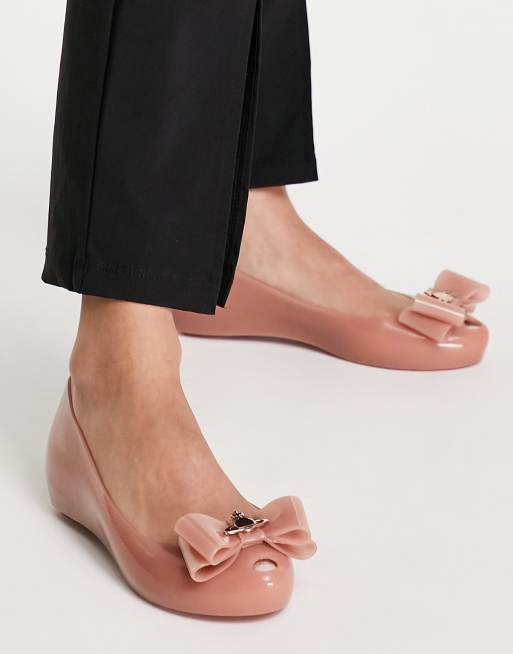 Vivienne Westwood by Melissa - Ultragirl Orb - Scarpe basse color cipria