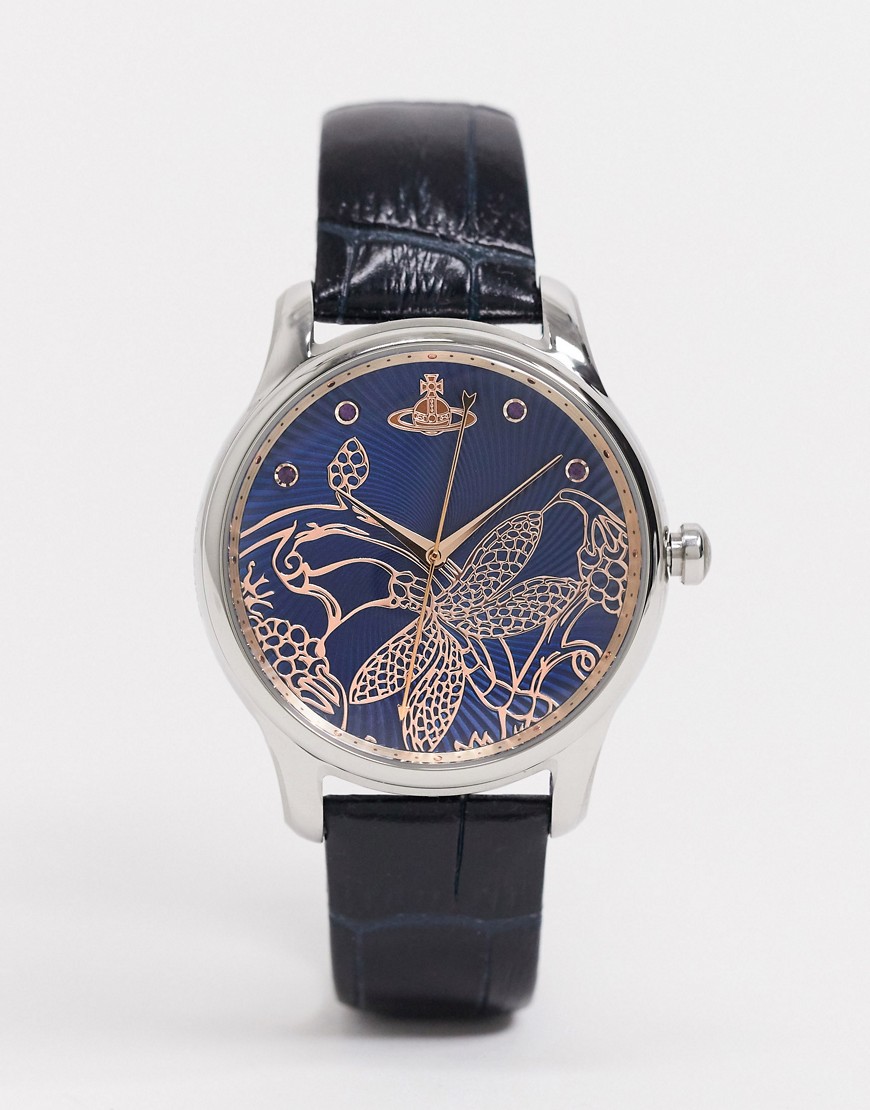 Vivienne Westwood fitzrovia watch in blue