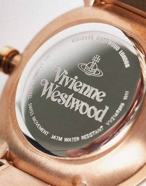 Vivienne Westwood Mayfair chunky watch in rose gold, 2 of 4