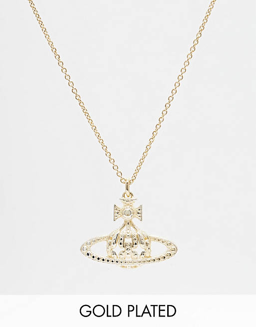 Vivienne Westwood Rhada Bas Relief Pendant Necklace