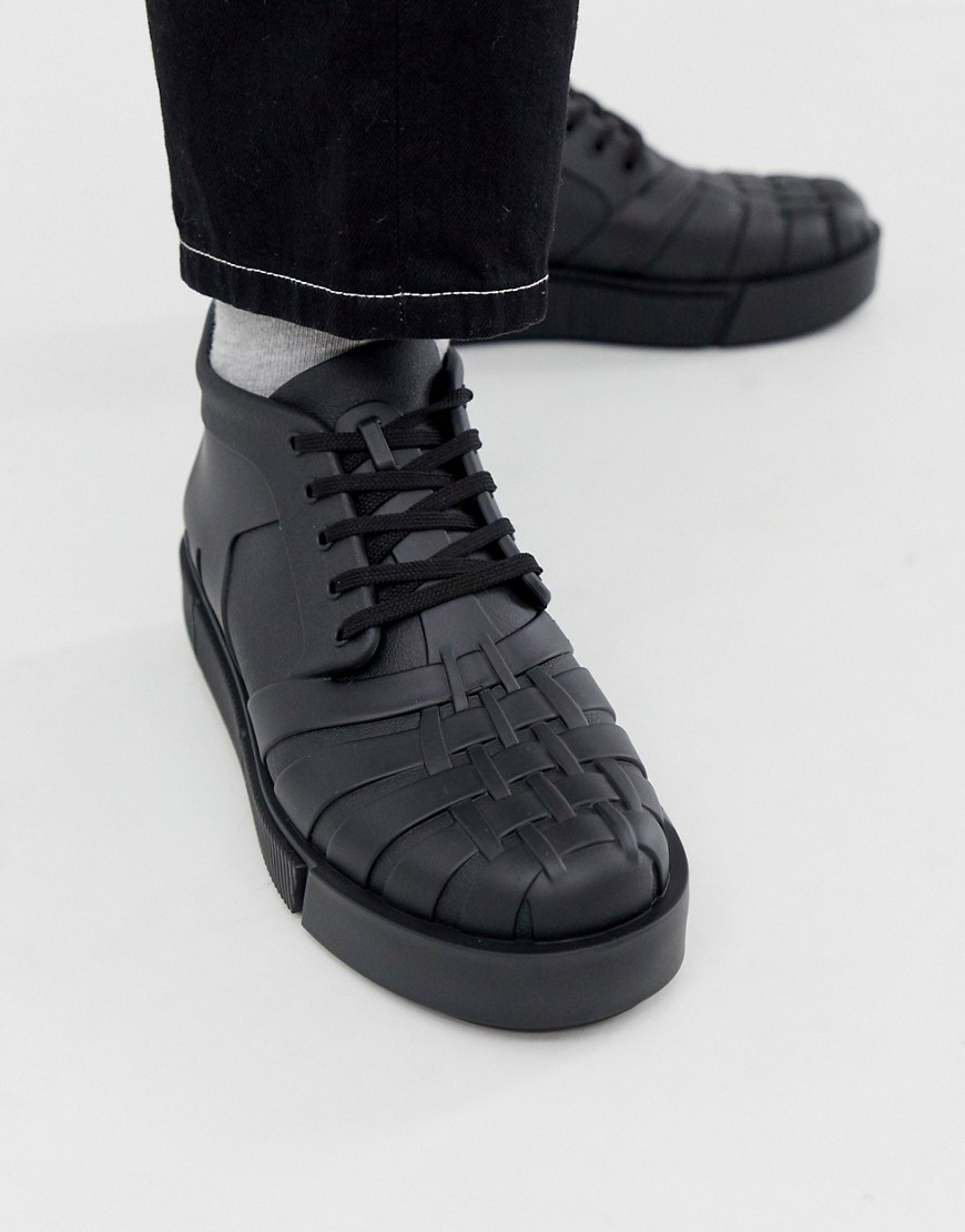 Vivienne Westwood - Sneakers nere con suola spessa-Nero