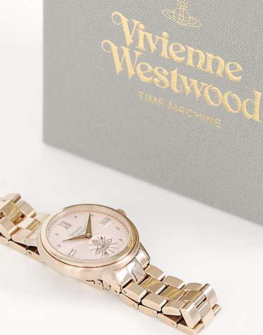 Vivienne Westwood VV158PKNU ladies portobello watch in rose gold