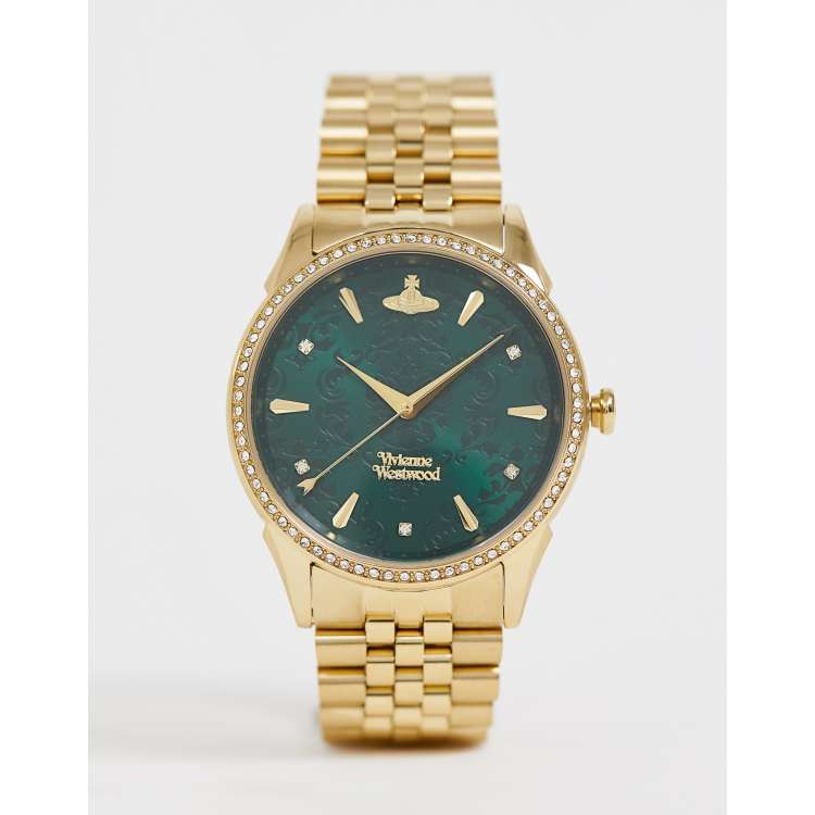 Vivienne westwood wallace best sale gold tone ladies watch