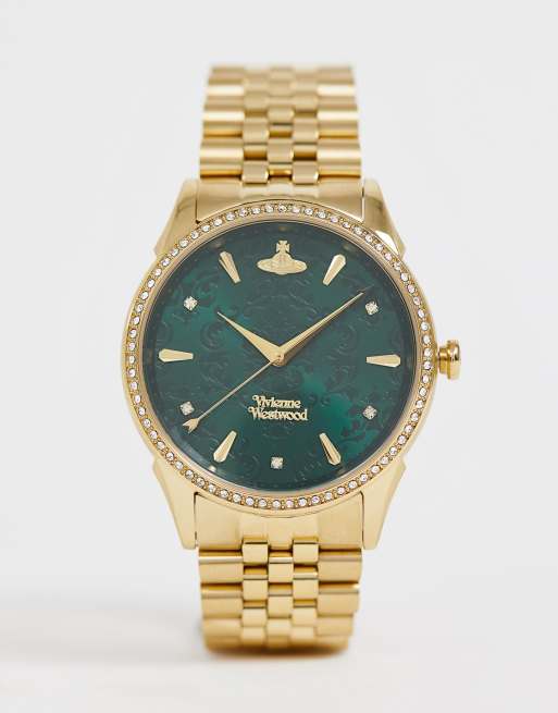 Green vivienne westwood online watch