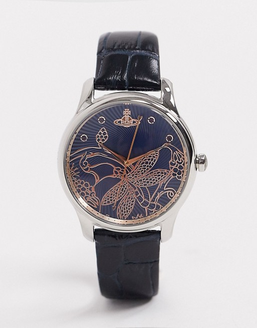 Vivienne Westwood womens Fitzrovia leather watch VV197NVNV