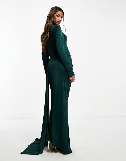 Jurk met rimpeleffect sale