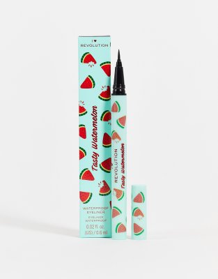 фото Водостойкая подводка i heart revolution – tasty watermelon-черный цвет