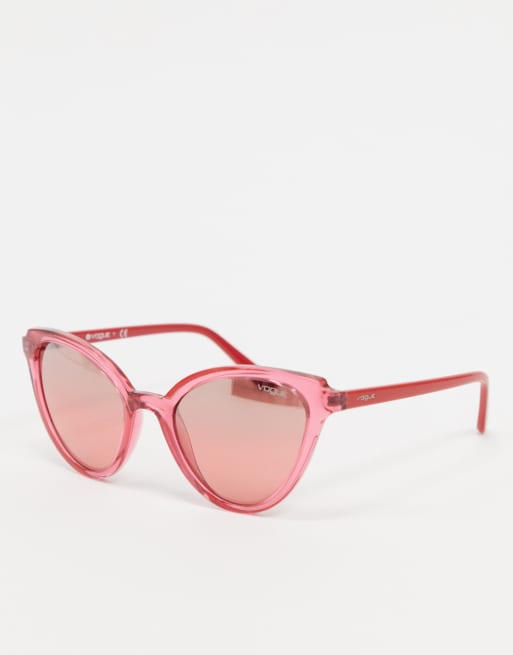 Vogue sale pink sunglasses