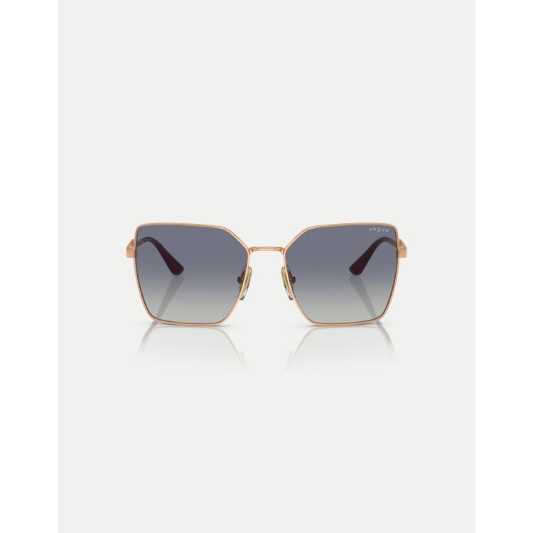 Vogue eyewear vo4284s square sunglasses with grey lens in  display picture 1