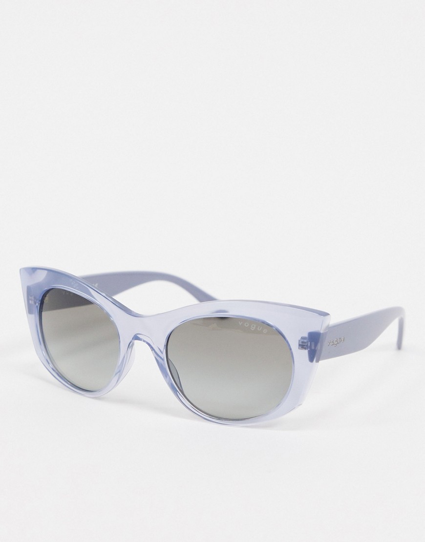 Vogue – Lila cat eye-solglasögon