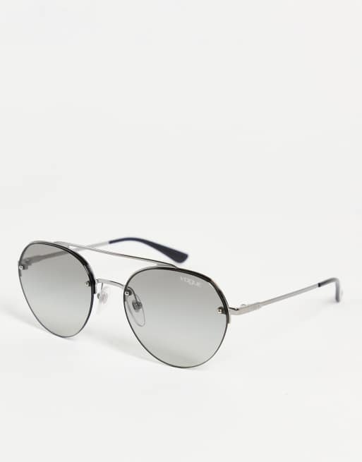 Vogue oversized round sunglasses