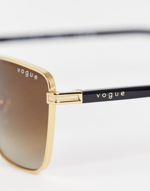 Vogue X Hailey Bieber Cat Eye Metal Sunglasses In Rose Gold , 2 of 4