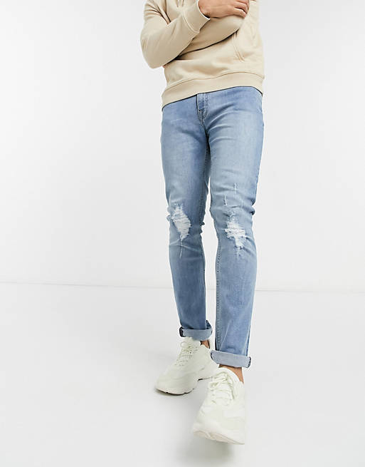 Voi Hexton slim jeans in light blue | ASOS