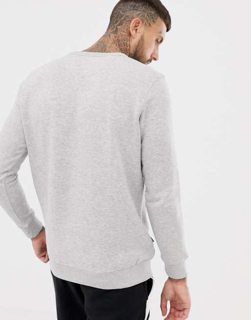 Voi Jeans - Jasnoszara bluza dresowa z okrągłym dekoltem, 2 z 4
