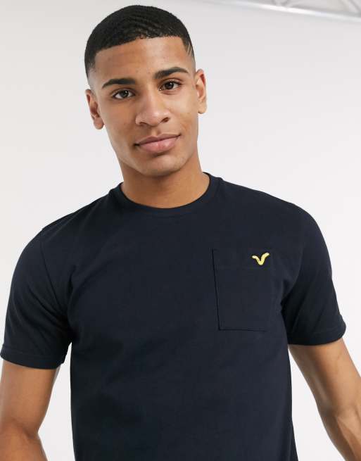 Voi Jeans pocket t-shirt in navy | ASOS