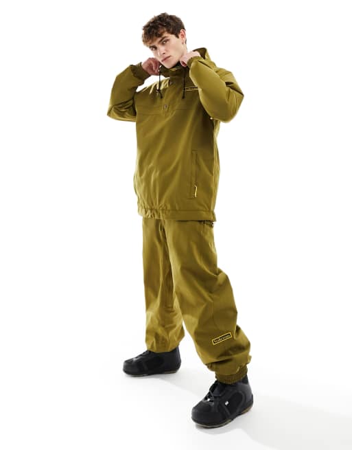 Volcom - Arthur - Skibroek in kaki