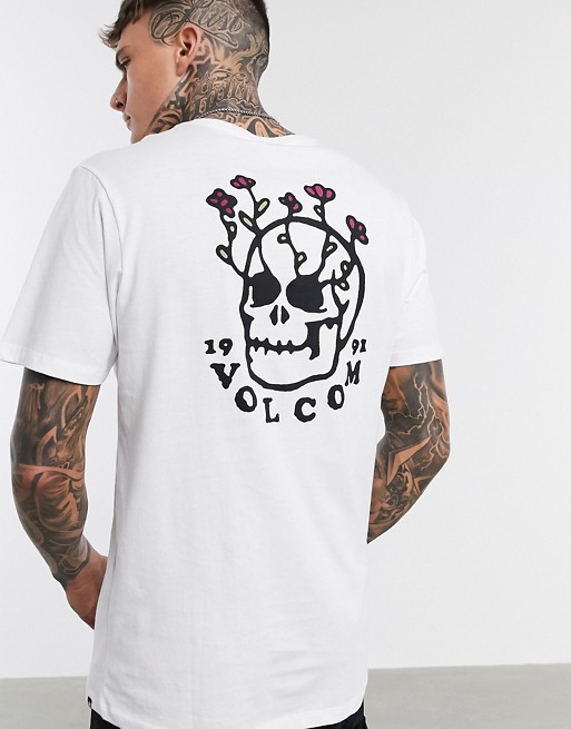 Volcom Bloom of Doom t-shirt in white