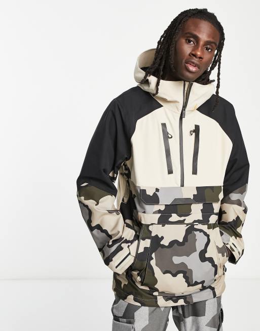 Volcom – Brighton – Kamouflagemönstrad skidanorak