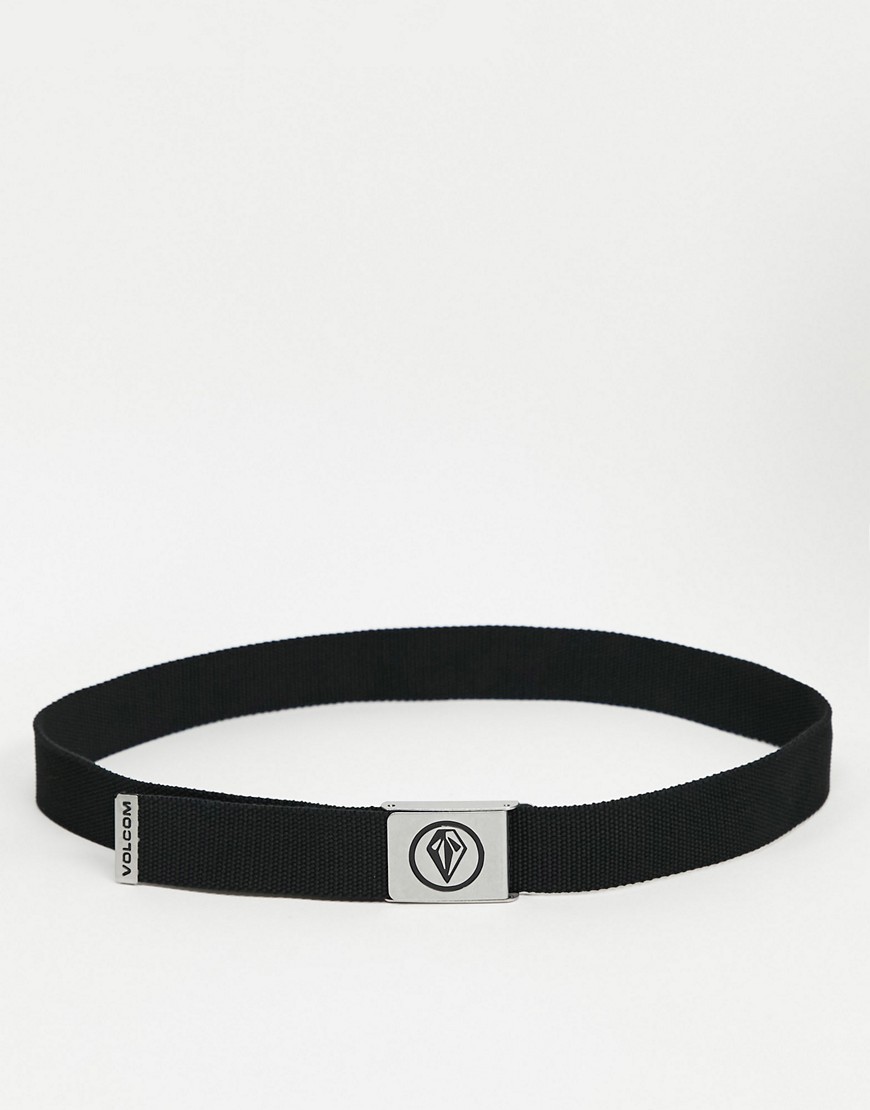 Volcom Circle web belt in black