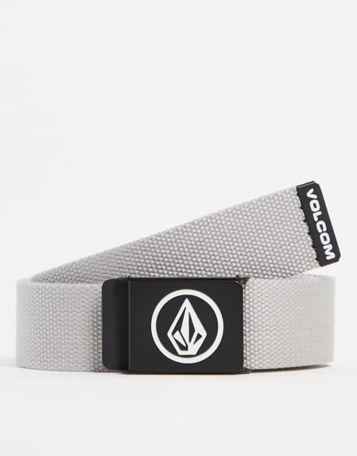 Volcom Circle web belt in grey