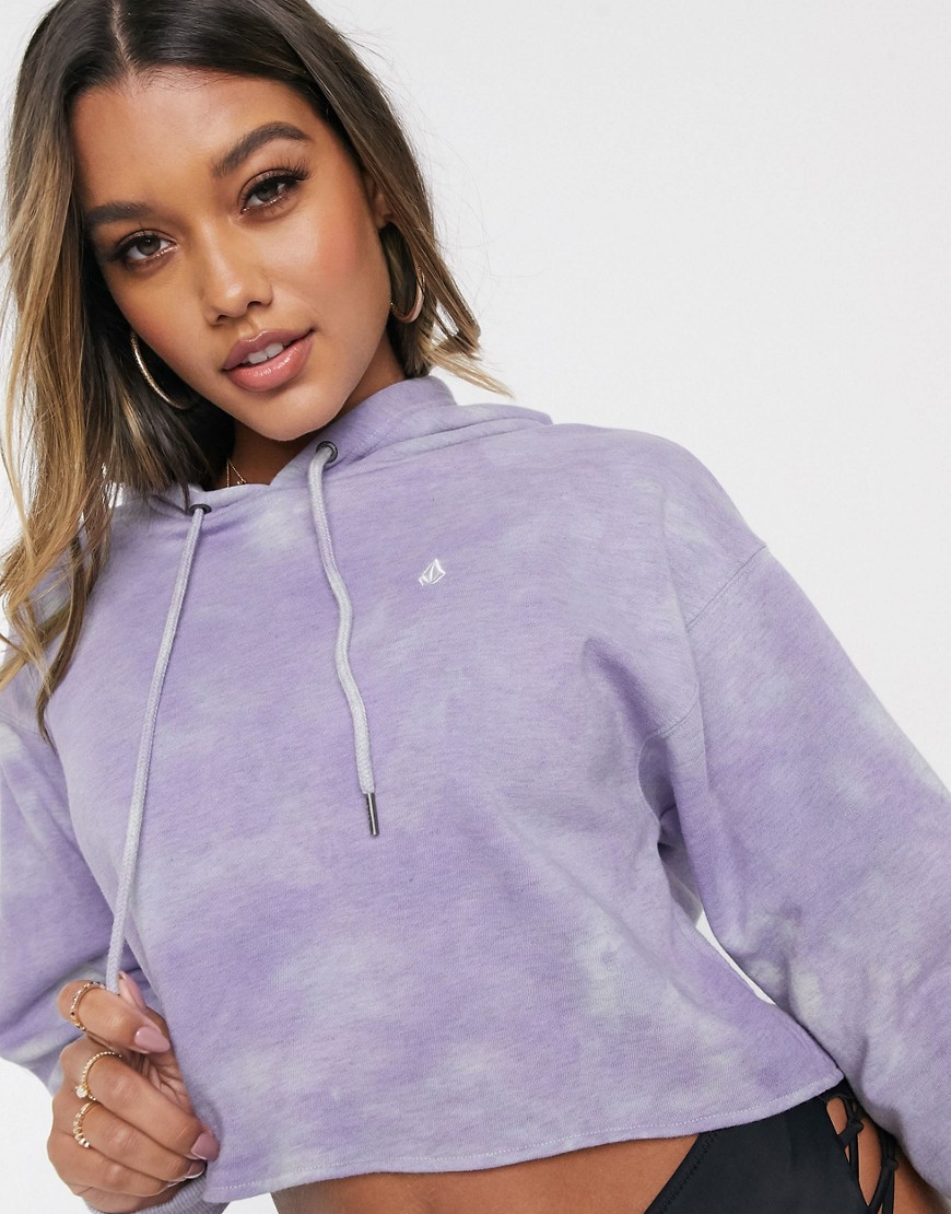 Volcom Clouded Hoodie in washed lilac-Purple