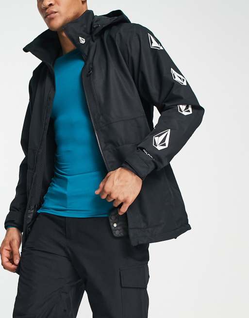 Volcom Deadly Stones ski jacket in black