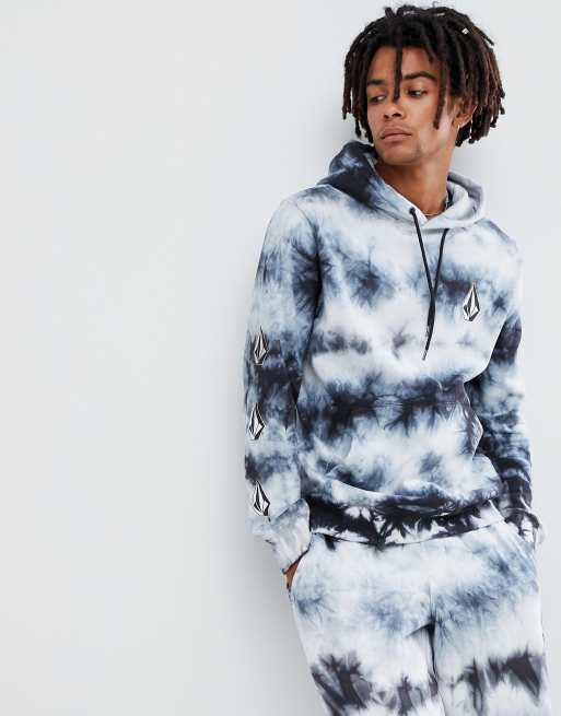 Volcom deadly stones on sale tie dye hoodie