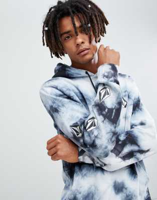 Tie dye volcom discount hoodie