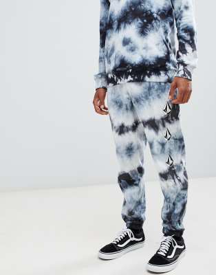 volcom deadly stones tie dye hoodie