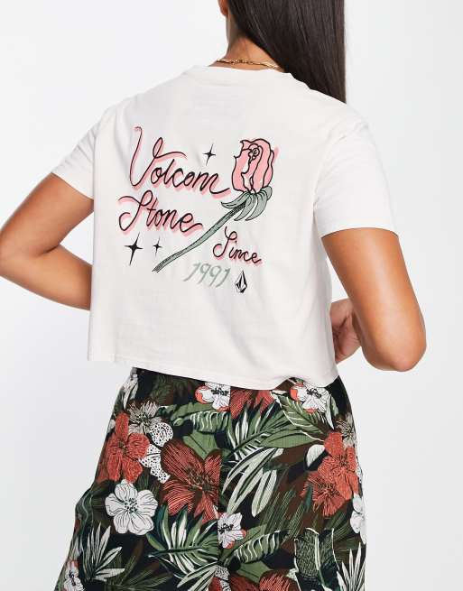 T shirt volcom femme hot sale