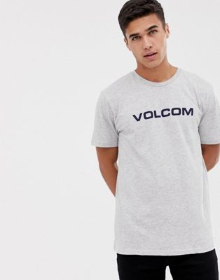 Volcom – Grå t-shirt med logga