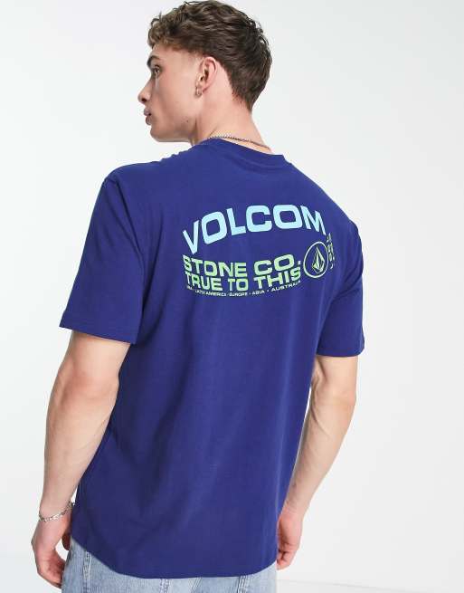 Volcom - Halo - T-shirt in blauw