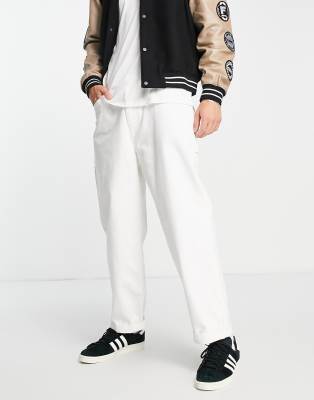 Volcom Kraftsman trousers in cream | ASOS