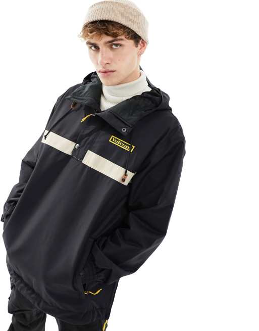 Mens pullover ski on sale jacket