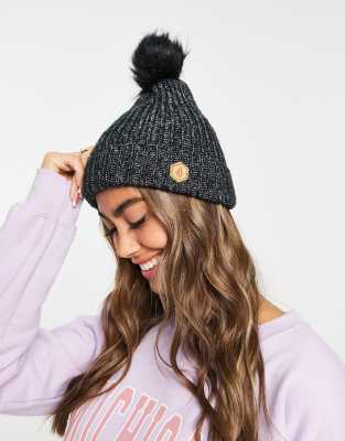 Volcom lula beanie in black