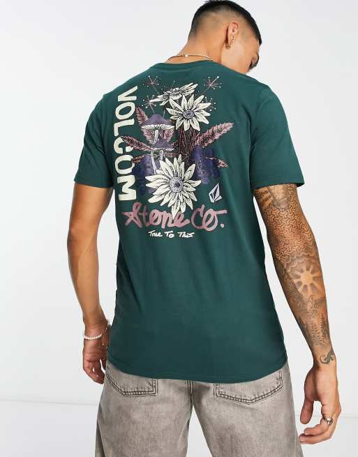 T-Shirt Volcom en Vert | ABOUT YOU