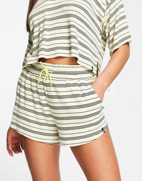 Volcom - Popztone - Short d'ensemble à cordon de serrage et à rayures - Multicolore - view 1