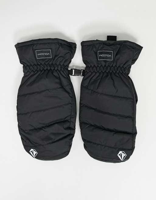 Volcom Puf Puf mittens in black