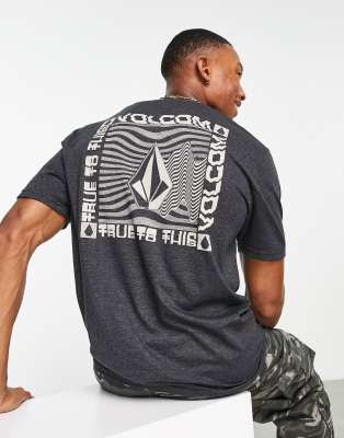 Volcom Volcom Slider t-shirt in washed black