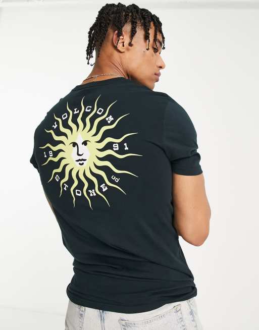 Volcom – Solarian – Czarny T-shirt